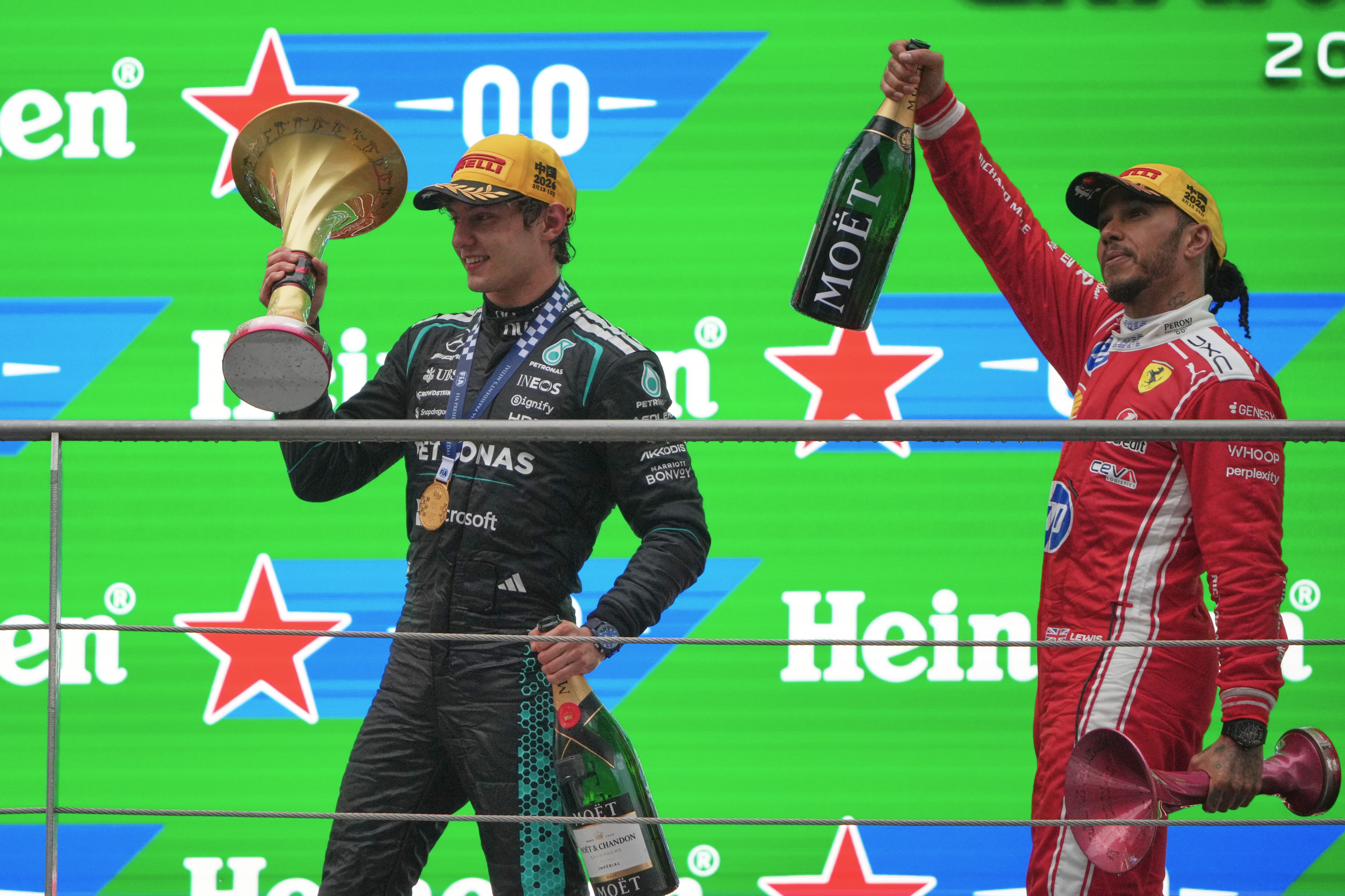 Lewis Hamilton makes it clear he's back in the F1 chase. 'I've not lost  what I had'