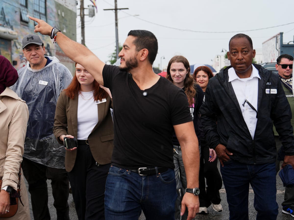 Image linked from the original feed: El-Sayed and Stevens make final Democratic Senate primary push in Michigan churches, union halls
