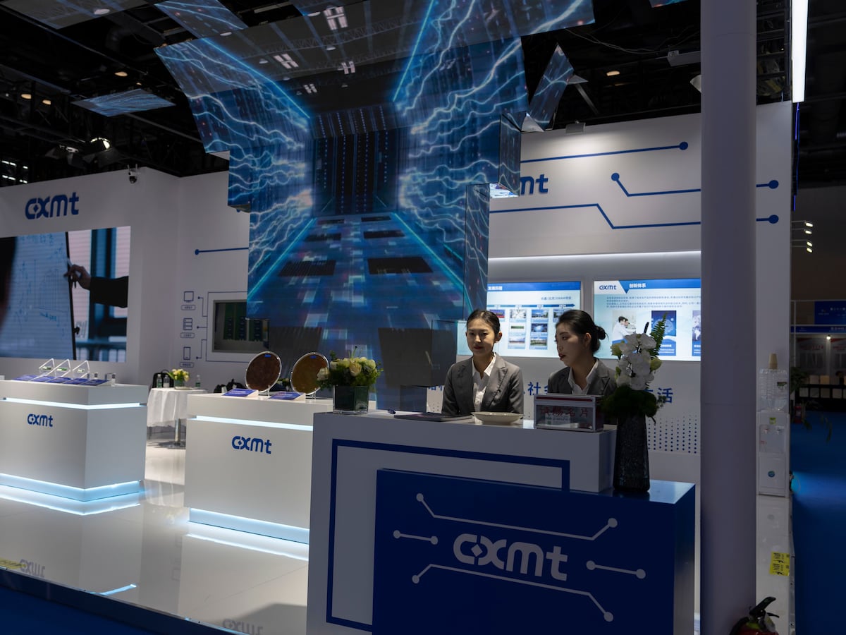 Image linked from the original feed: China’s memory chipmaker CXMT shares soar in its blockbuster share listing in Shanghai