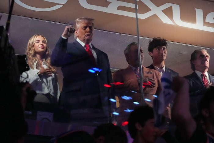 Donald Trump booed by the crowd during the anthem prior to Game 3 of the NBA Finals