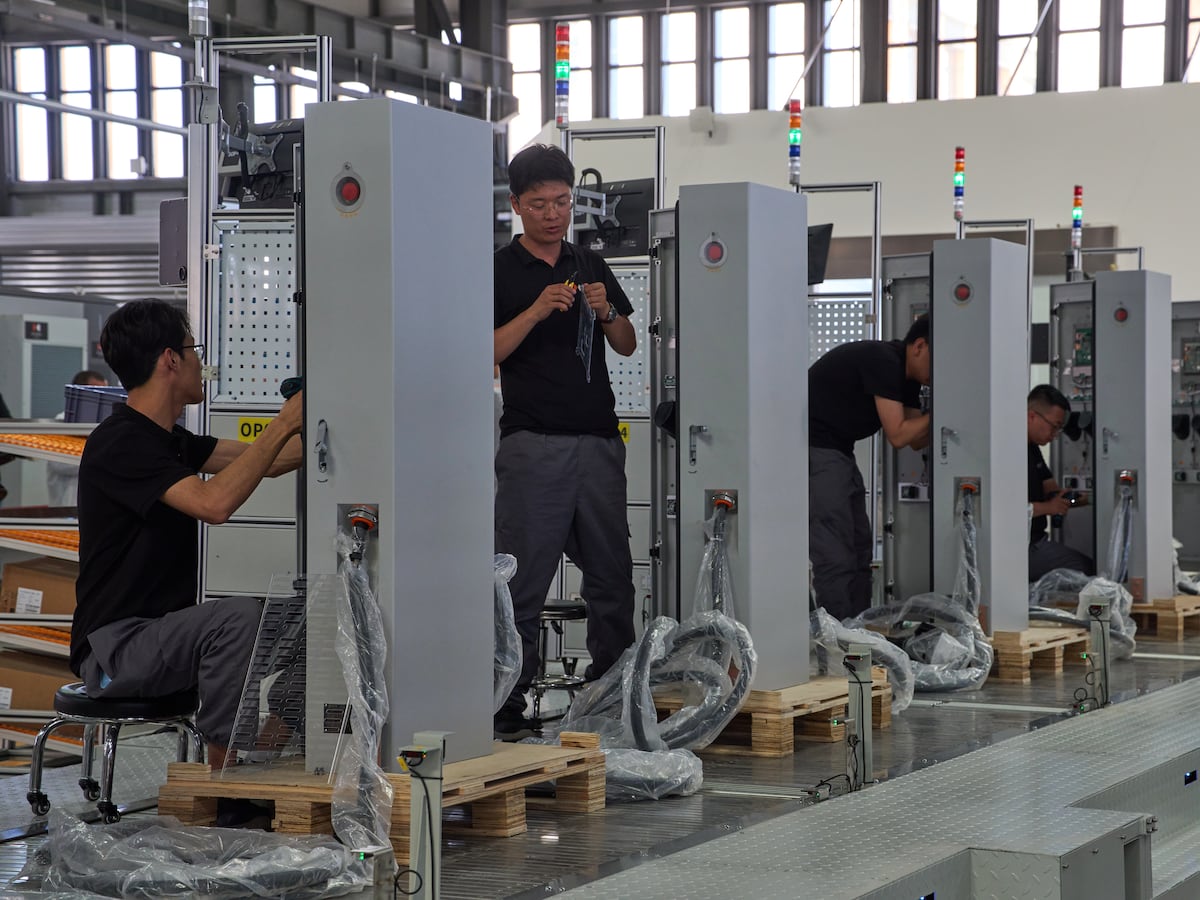 Image linked from the original feed: China hits back at criticism over excess industrial capacity as more US tariffs loom