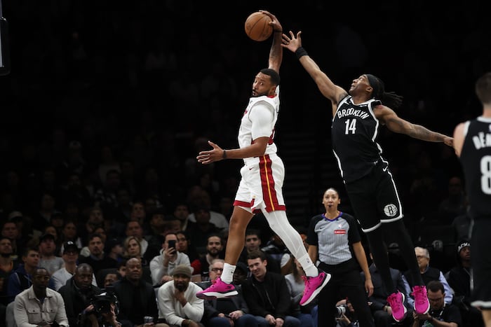 Heat beat the Nets 106-95 to snap a 5-game losing streak
