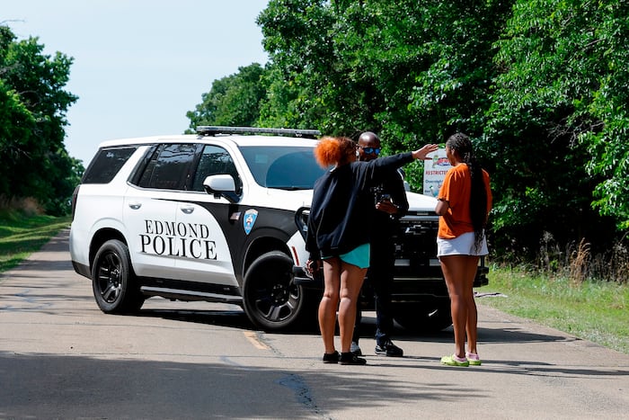 Police search for suspects in Oklahoma shooting that sent at least 18 people to hospitals