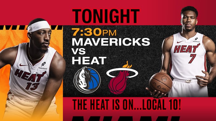 WATCH ON 10: Heat host Mavericks still searching for first win of season – WPLG Local 10