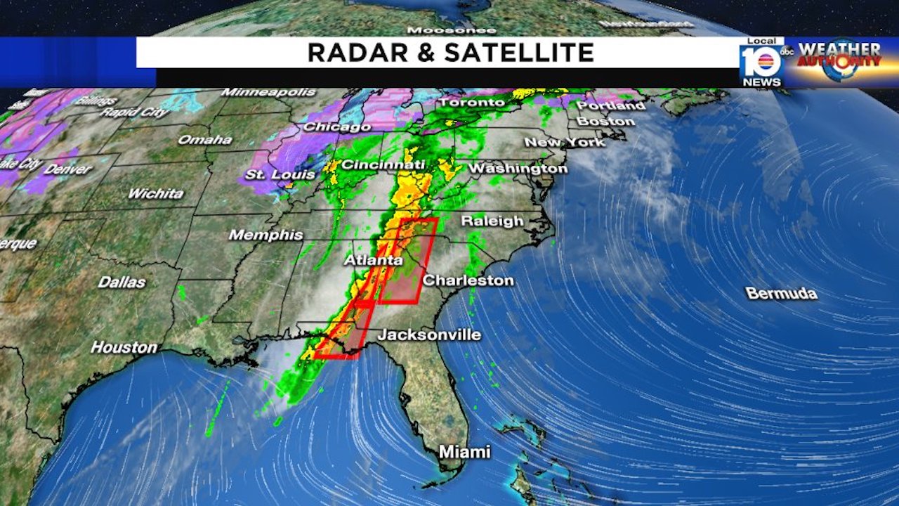 Multiple people killed as severe storms move through South
