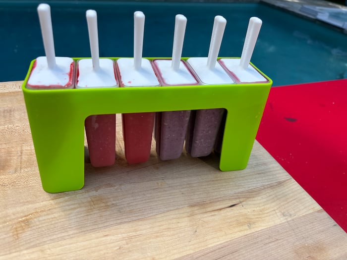 Red, White & Blue Popsicles