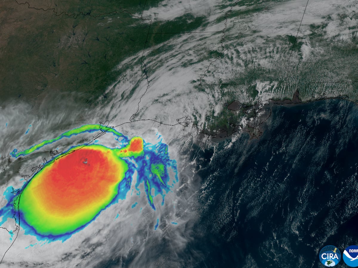 Image linked from the original feed: Bertha washes out over eastern Texas, Atlantic basin takes a hiatus next week
