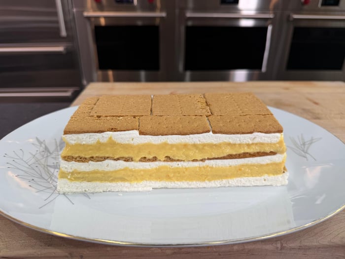 Orange Creamsicle Icebox Cake