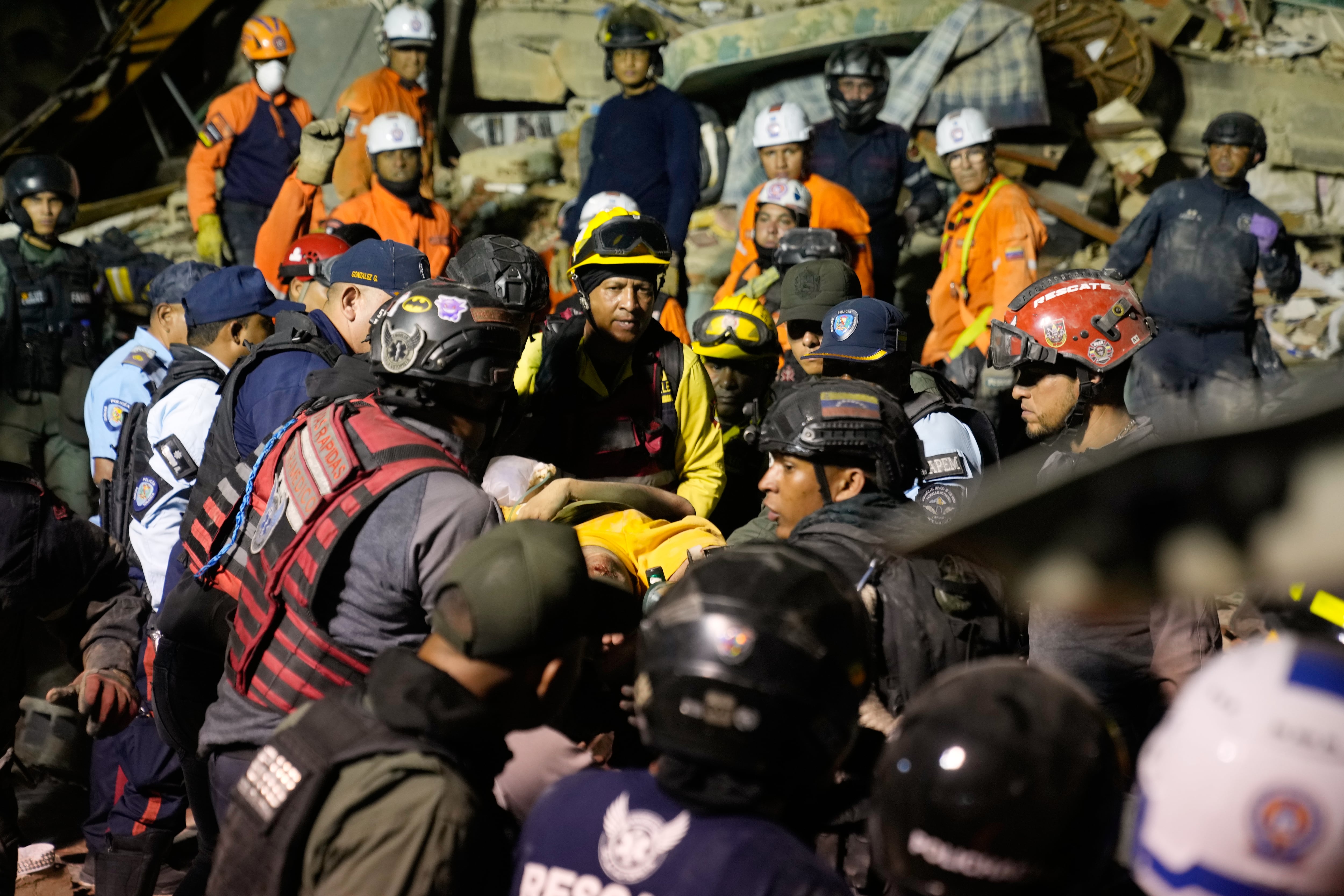 Venezuela reeling after powerful twin earthquakes kill at least 32 people  as promises of aid pour in
