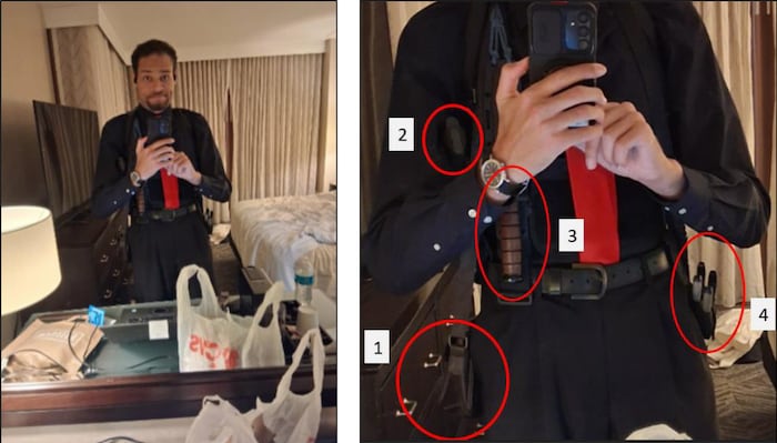 Prosecutors release video of armed man storming correspondents’ dinner