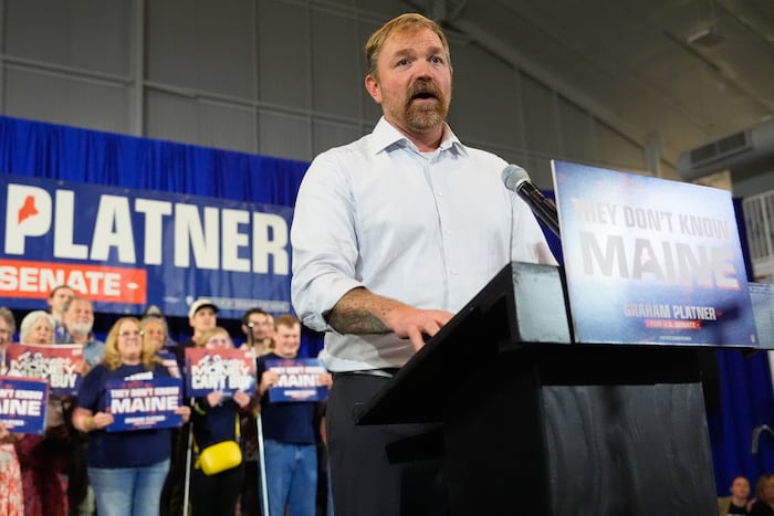 The Latest: Platner clinches Democratic nomination for US Senate in Maine