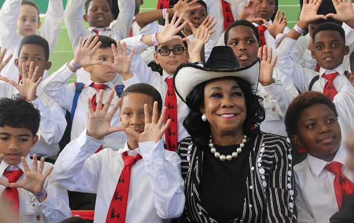 Street naming ceremony being held for Congresswoman Frederica Wilson in Miami Gardens
