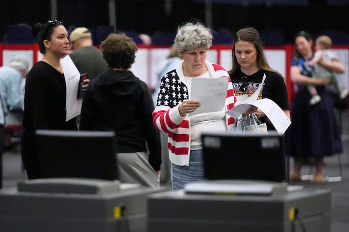 The Latest: In crucial Maine race, Platner seeks Senate seat after controversies