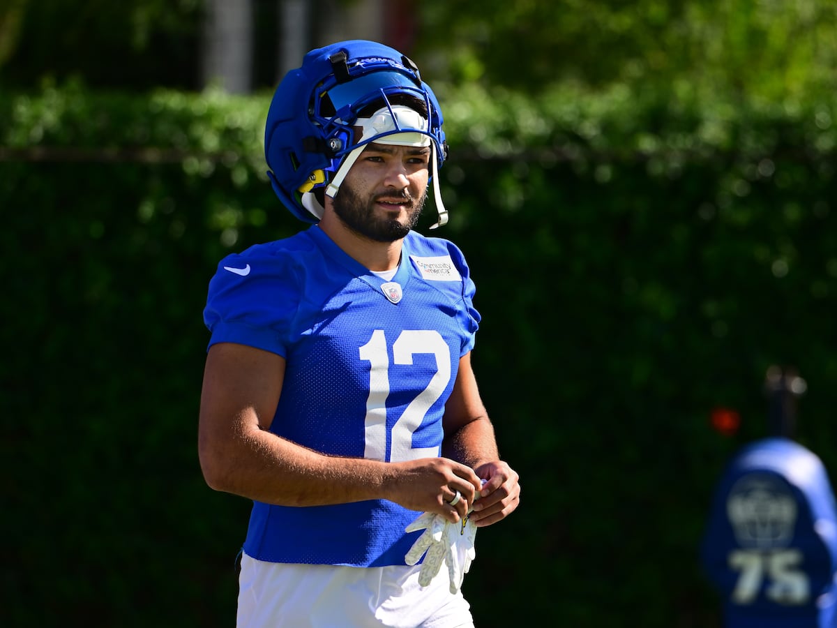 Image linked from the original feed: WR Puka Nacua never considered a contract holdout while he rebuilds his reputation with the Rams