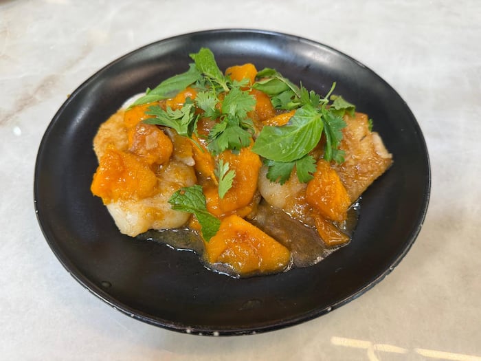 Sauteed Fish with Mango