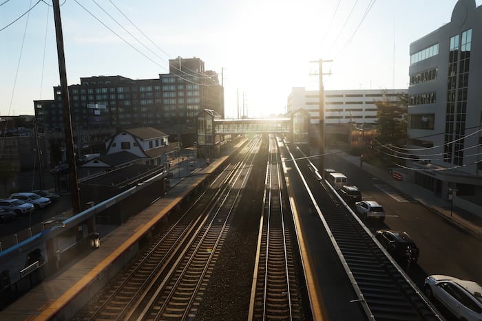 Riders navigate the first weekday of a strike that has shut down the largest US commuter rail system