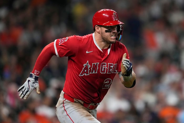 Angels' Mike Trout Out Day-to-Day With Skin Infection