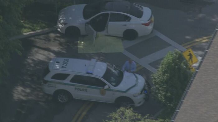 Man found shot to death inside running vehicle in southwest Miami-Dade