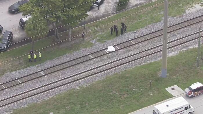 Pedestrian fatally struck by Brightline train in Hollywood