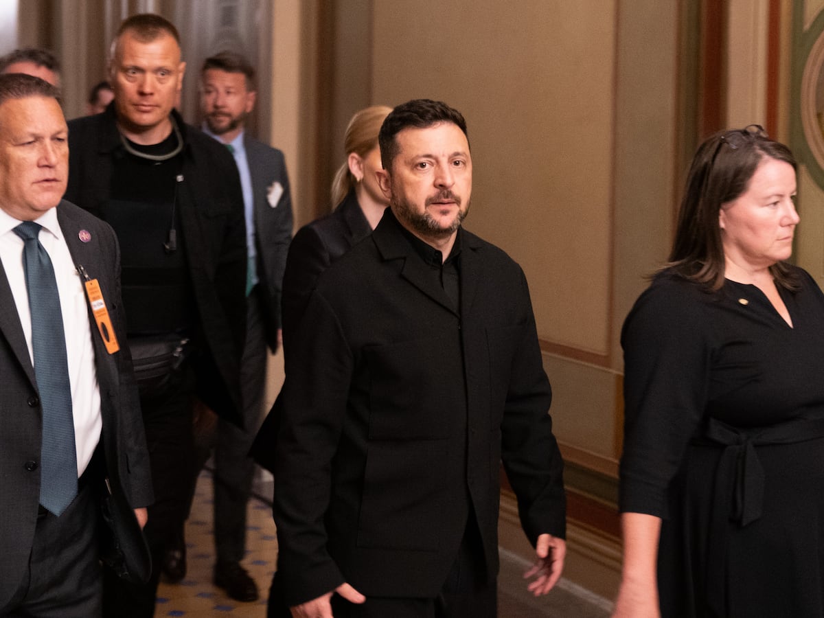 Image linked from the original feed: Senate takes first steps on Russian sanctions after meeting with Zelenskyy