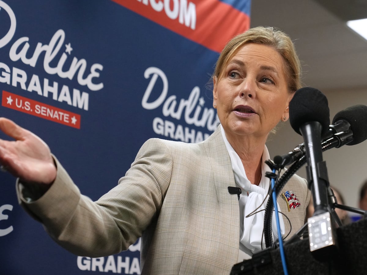 Trump brings a last-minute rally boost to Darline Graham in South Carolina's US Senate race
