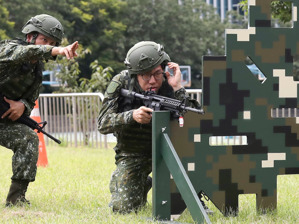 Image linked from the original feed: Taiwan’s military drills suggest deeper alignment with the US