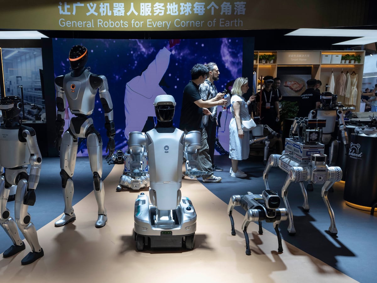 Image linked from the original feed: US bans foreign-made humanoid robots, targeting China over national security