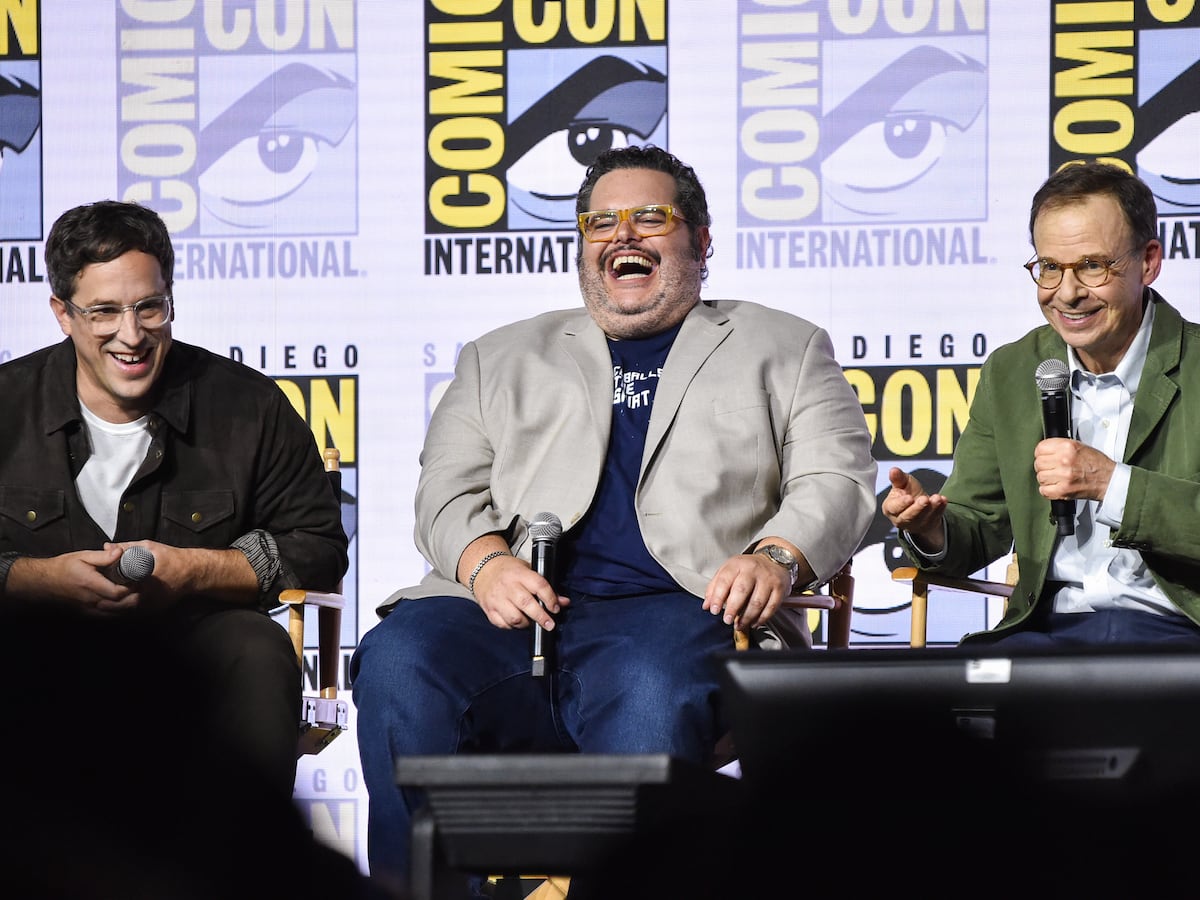 Image linked from the original feed: Rick Moranis met with standing ovation at 'Spaceballs' sequel Comic-Con panel