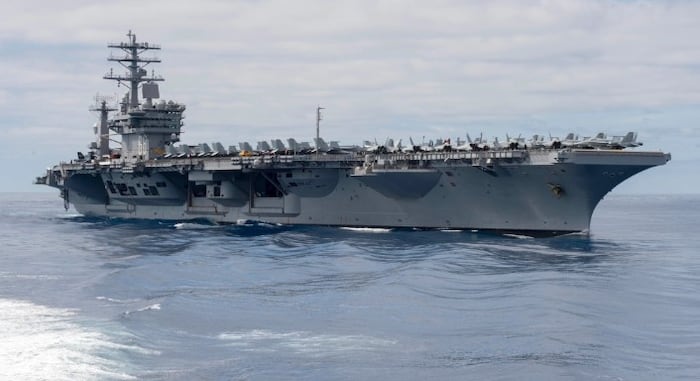 U.S. Southern Command welcomes Nimitz carrier strike group to Caribbean