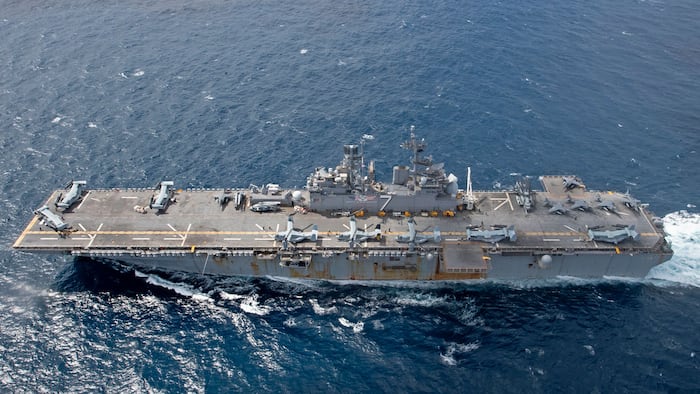 U.S. Navy sends 2 ships back home after 10 months in Caribbean