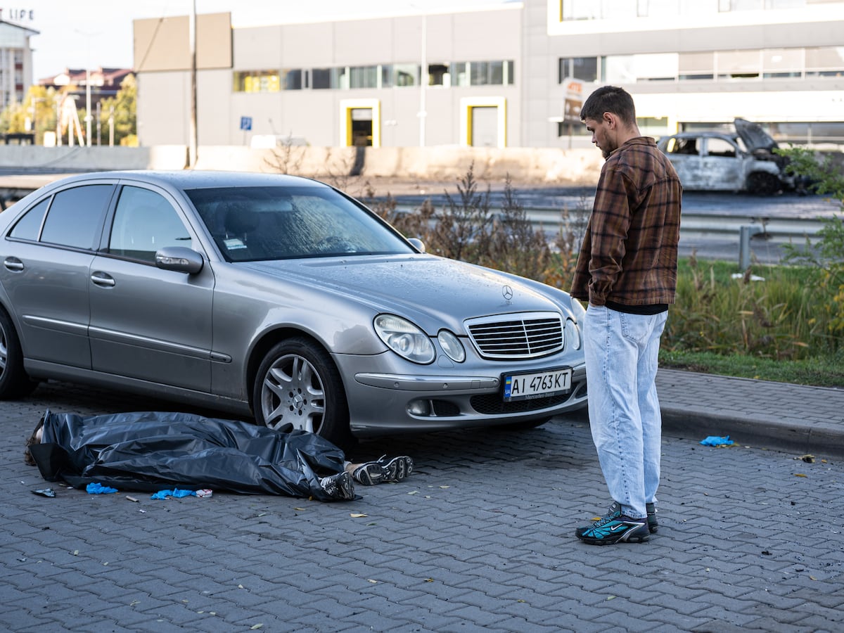 Russian Missile and Drone Attack Kills at Least Nine Civilians in Ukraine