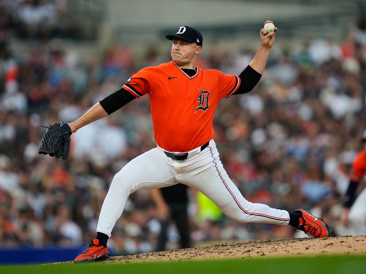Image linked from the original feed: Skubal strikes out 12 in possible home finale as Tigers beat Royals 2-1
