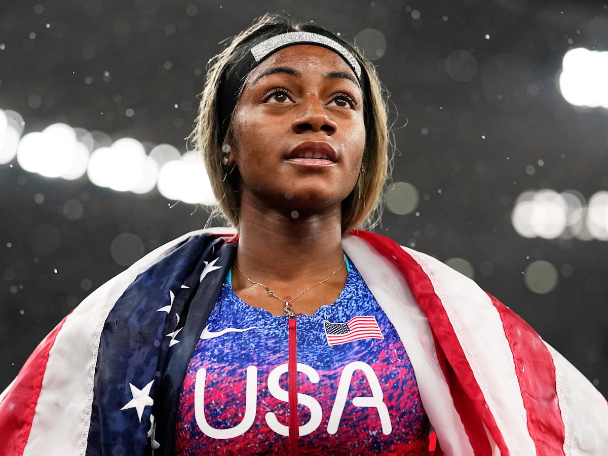 Image linked from the original feed: Sha’Carri Richardson and Noah Lyles surge to 100-meter wins at US championships