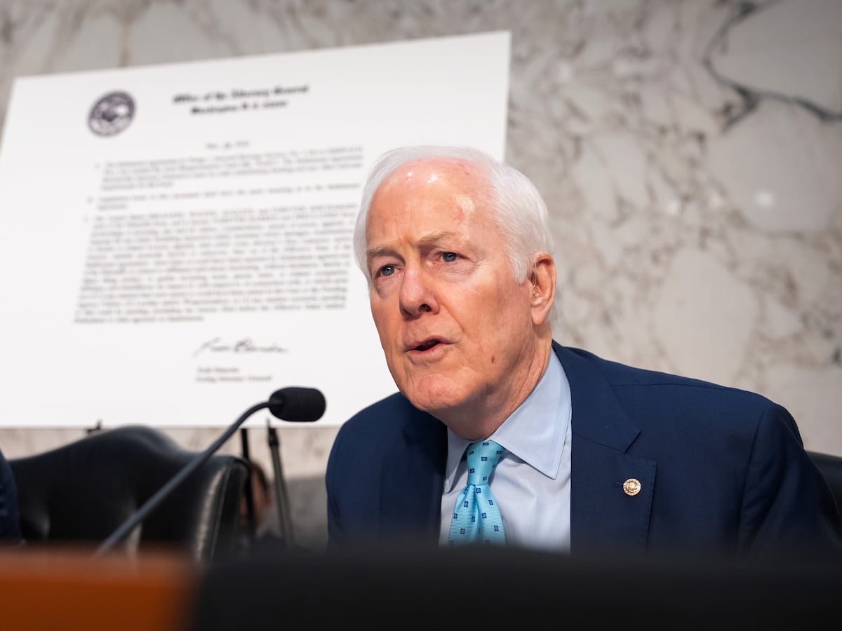 Image linked from the original feed: Blanche nomination at risk of delay as senator seeks assurances on Trump settlement
