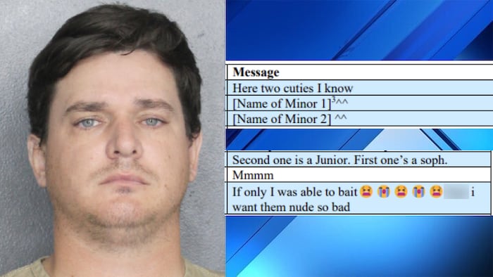 South Florida teacher sought to ‘bait’ students ‘into sending nude pictures,’ feds say