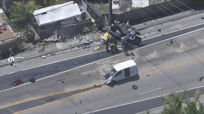 Woman killed, 3 others hurt in Deerfield Beach crash