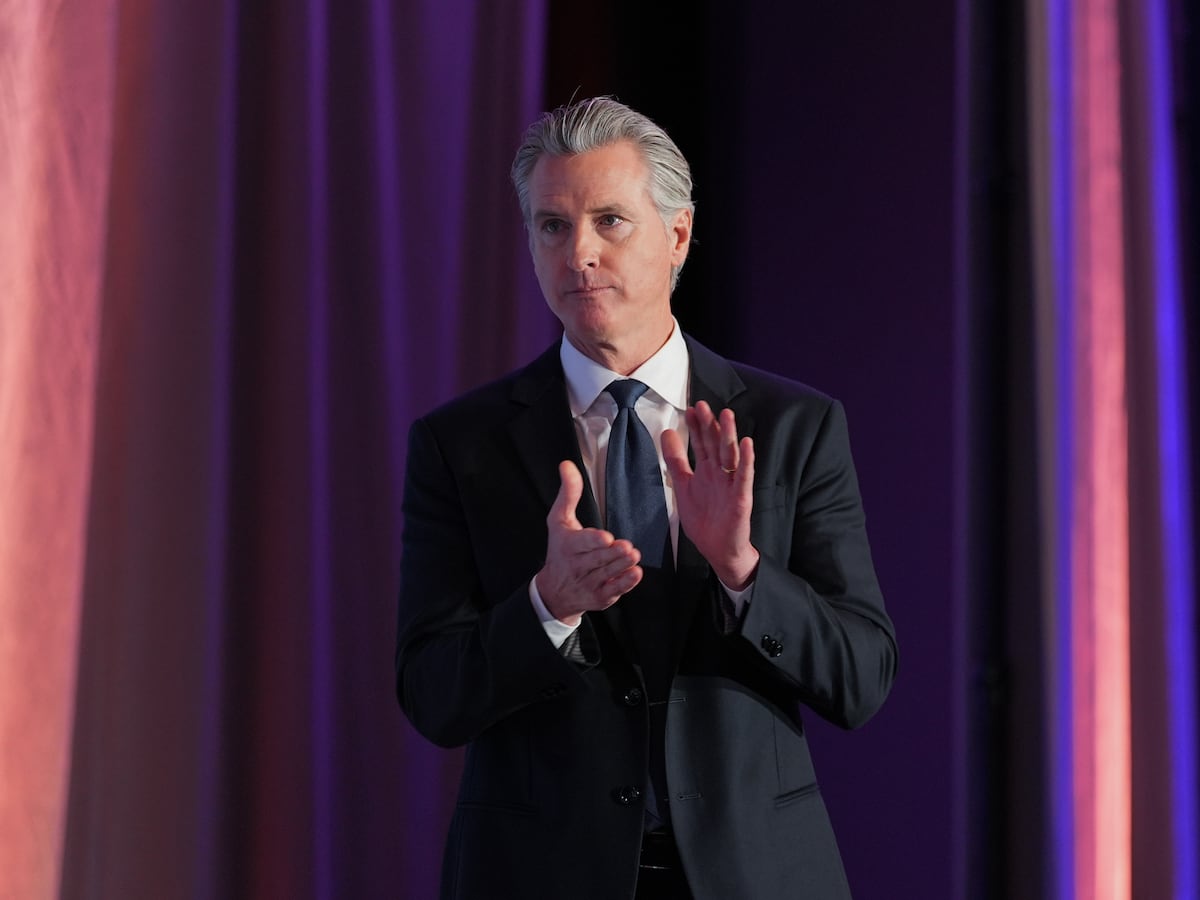 Image linked from the original feed: Tax returns show California's Newsom earning between $1.7 million and $2 million annually