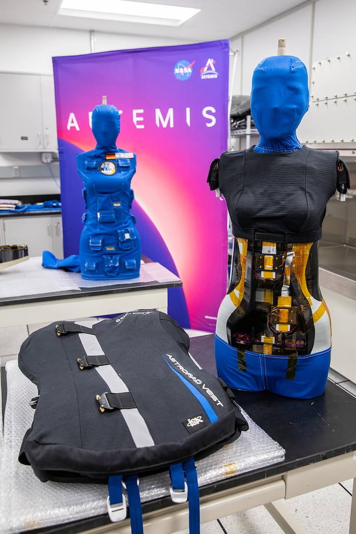 Photo: local10.com AstroRad Vest Successfully Protects Artemis I Dummy from Space Radiation