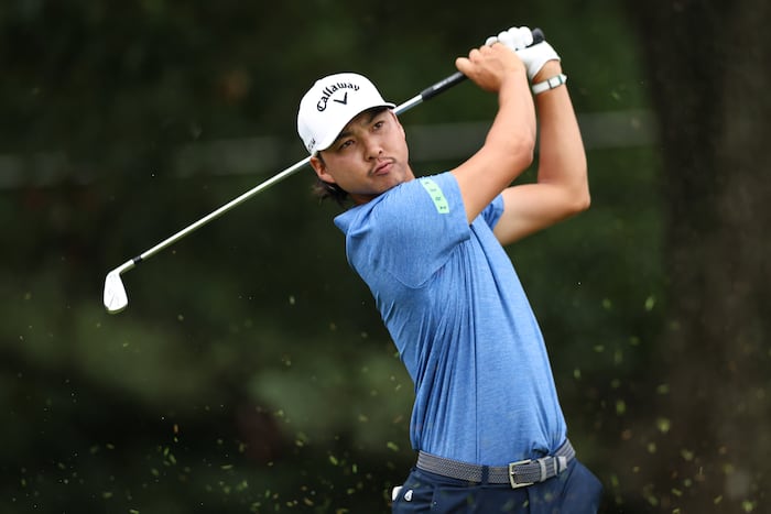 Min Woo Lee Opens Tour Championship with Bogey-Free 62