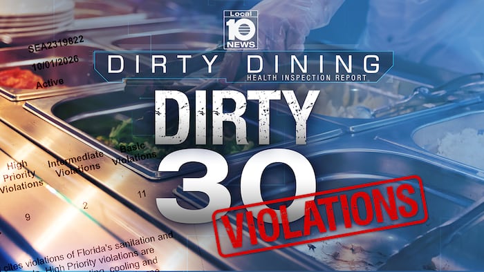 DIRTY 30: 46 violations found at 1 South Florida kitchen