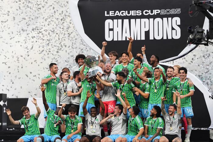 Osaze De Rosario helps Sounders blank Lionel Messi and Inter Miami 3-0 in Leagues Cup final