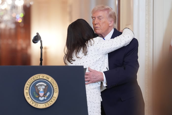 The Latest: Trump says he’ll raise tariffs to 15% after Supreme Court ruling