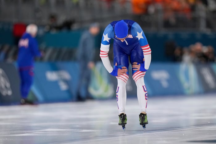 Winter Olympics recap: US speedskater Jordan Stolz stunned in 1,500 meters