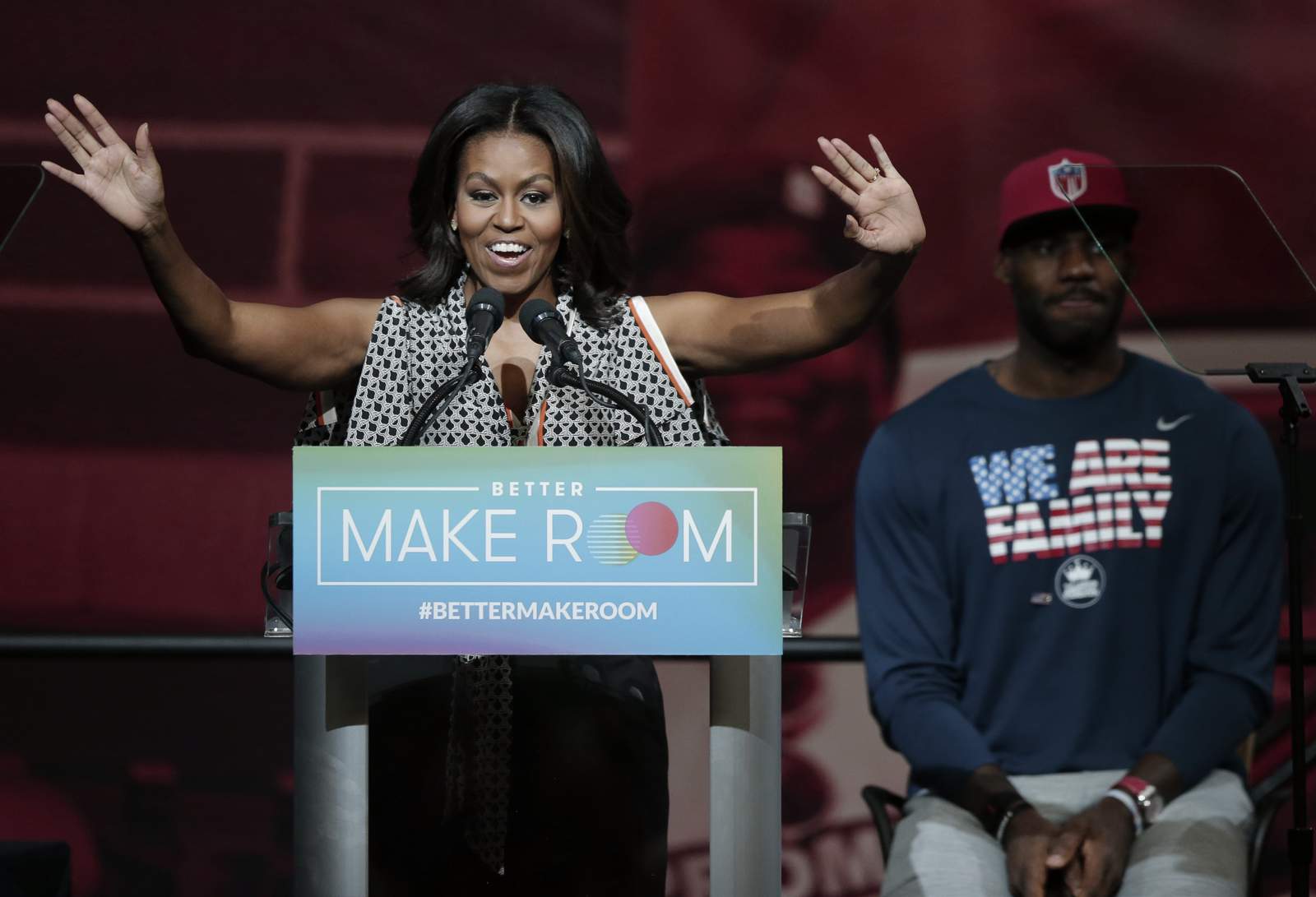 Michelle Obama, LeBron James team up to help boost early voting