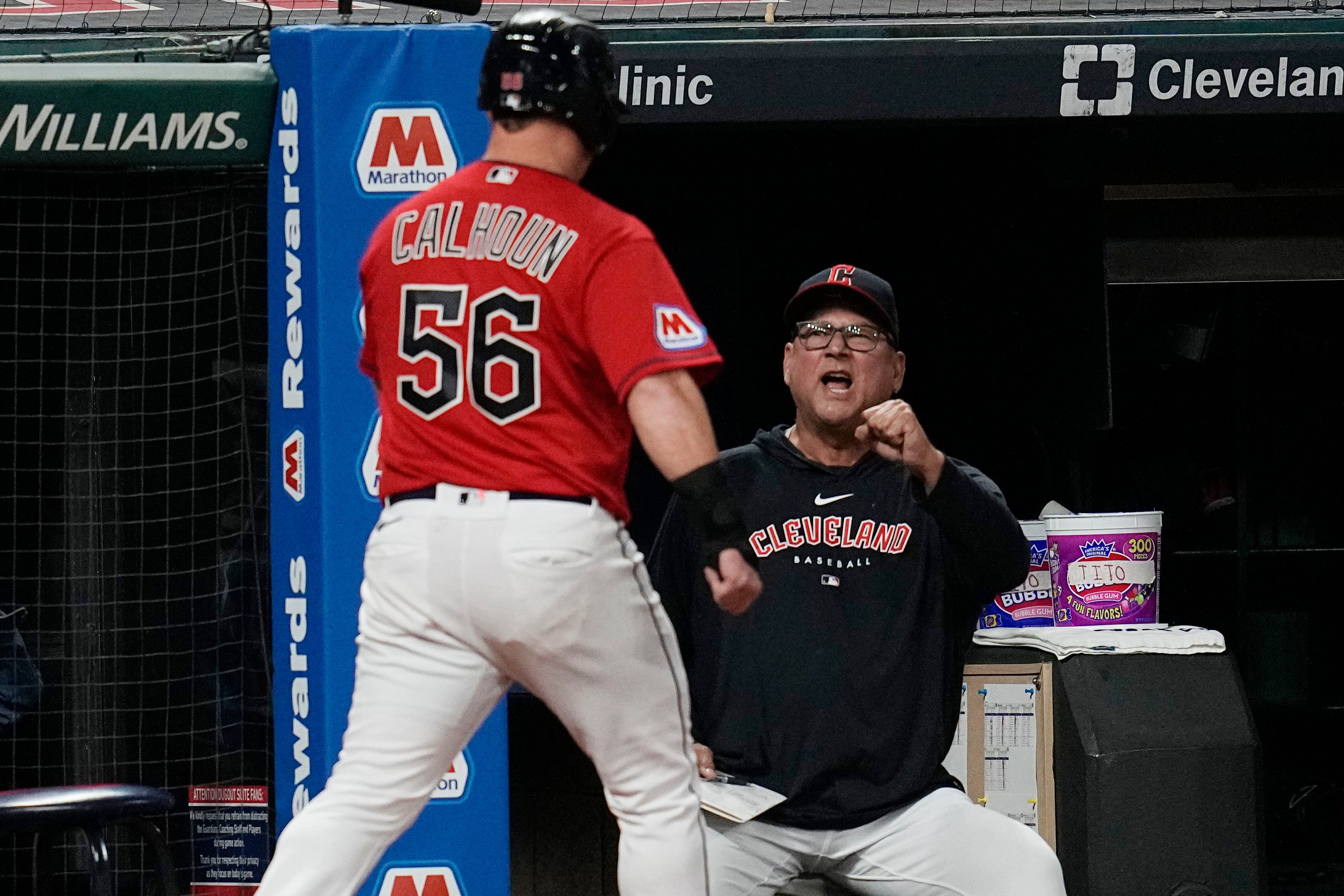 Cleveland Guardians Manager Terry Francona's final home game before  retirement