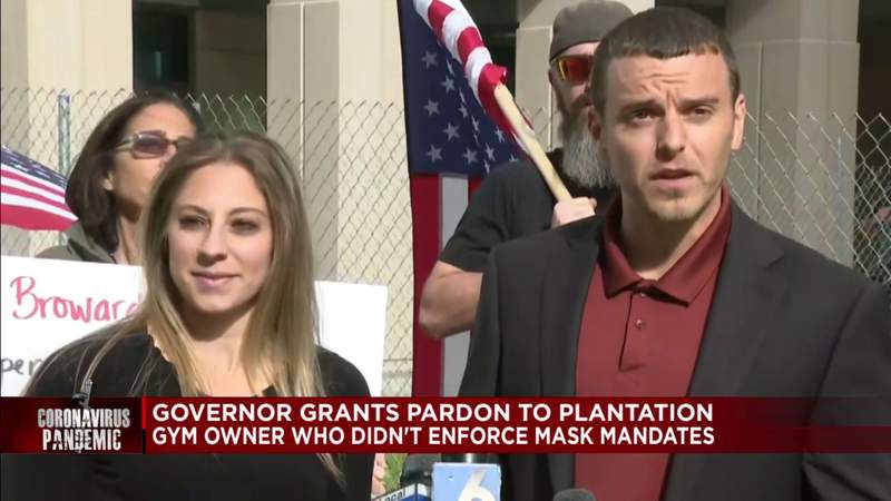 Charges officially dropped against Plantation gym owner after DeSantis said he would pardon him for COVID violations