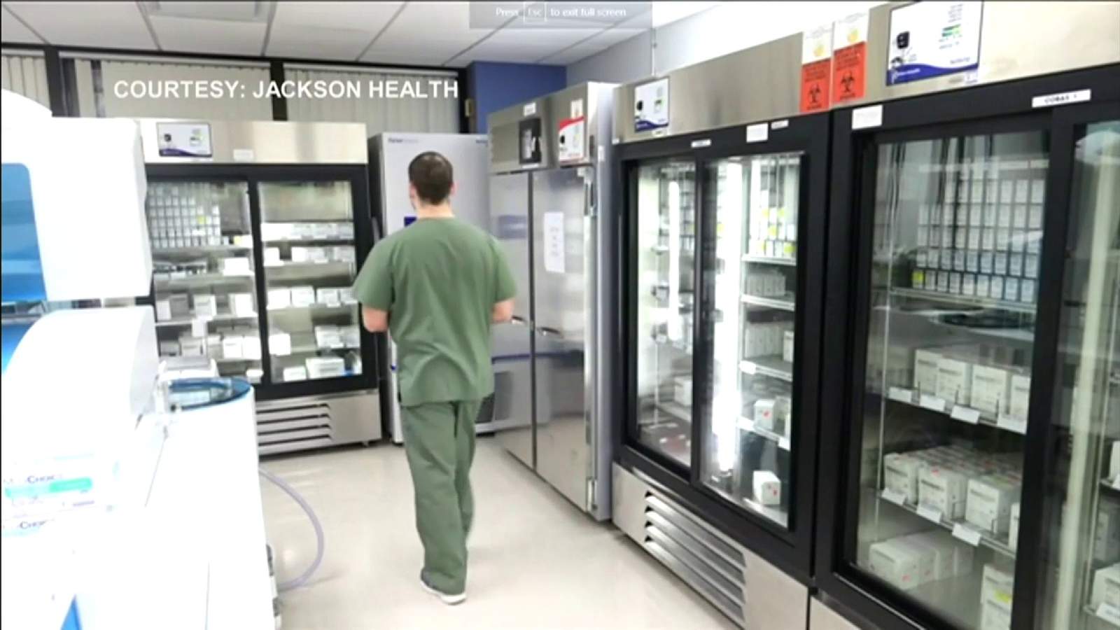 Local hospital system’s freezers ready and waiting for COVID-19 vaccine