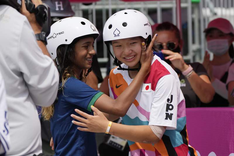 At Tokyo Olympics, skateboarding teens blaze trail for women