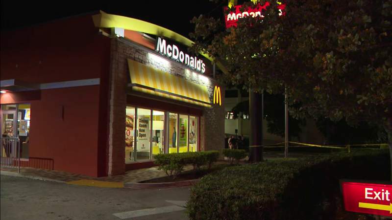 Several people detained following shootout in Miami-Dade McDonald’s parking lot
