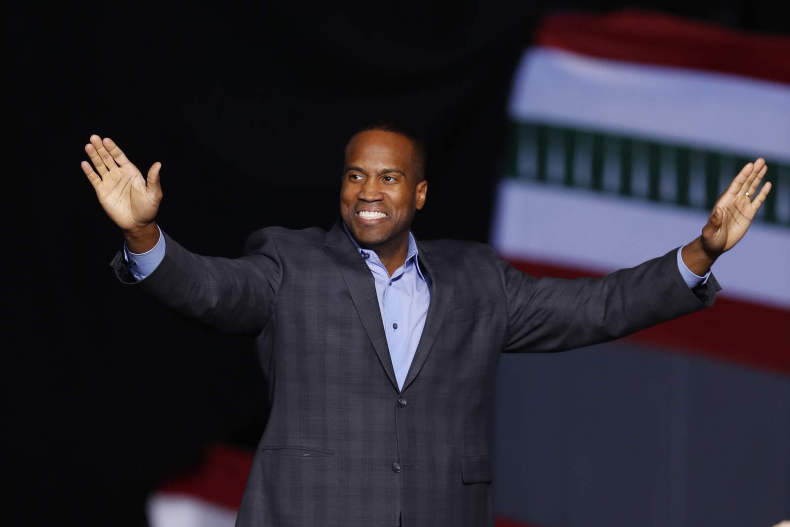 GOP rising star John James faces trouble at top of ticket